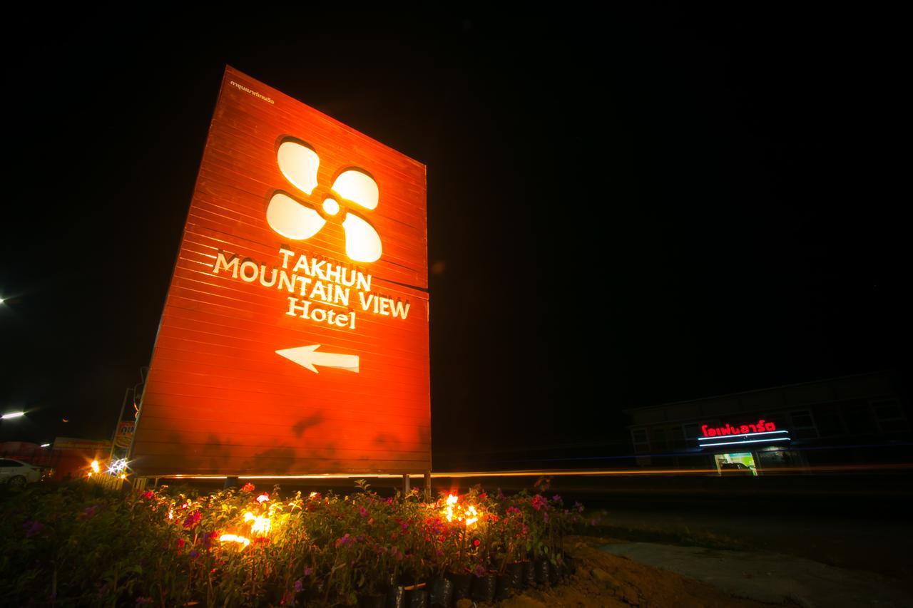 Bed and Breakfast Takhun Mountain View Ban Tha Khun Esterno foto